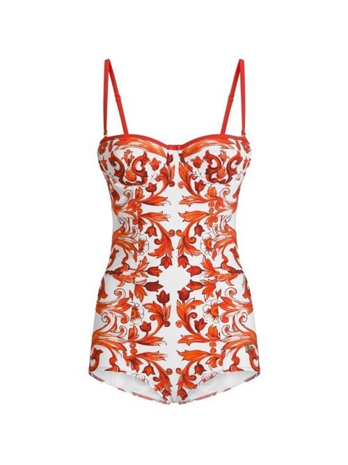 DOLCE & GABBANA マヨリカプリント水着 送料無料 75,240円