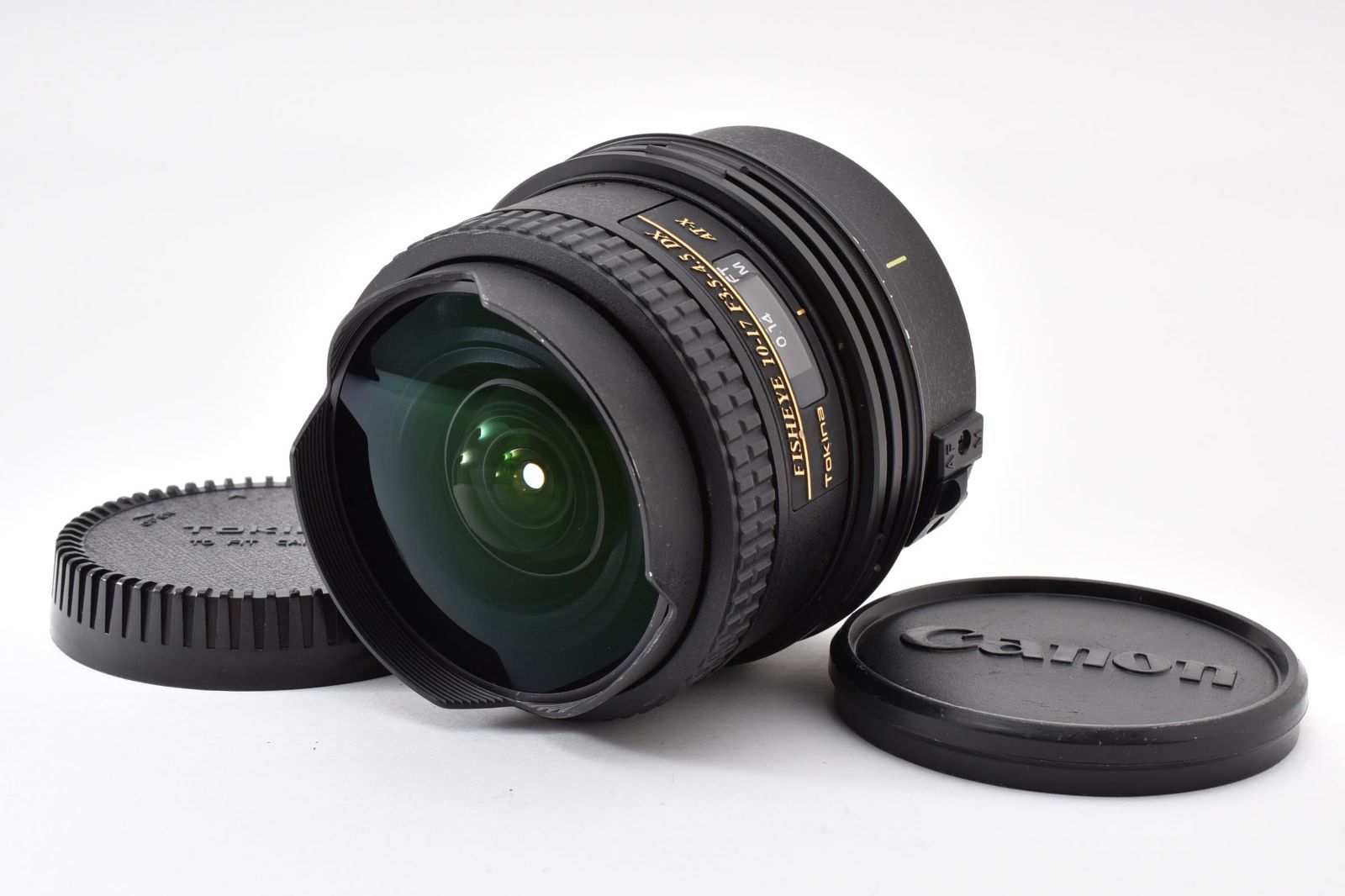 【返品保証】良品｜TOKINA FISH EYE 10-17mm F3.5-4.5 DX AT-X フィッシュアイ トキナー CANON用 キャノン用 #C260716-13