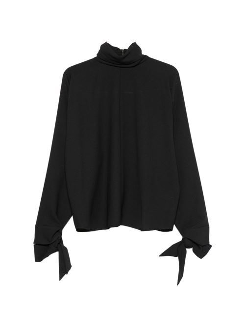EMPORIO ARMANI クレープ ブラウス 送料無料