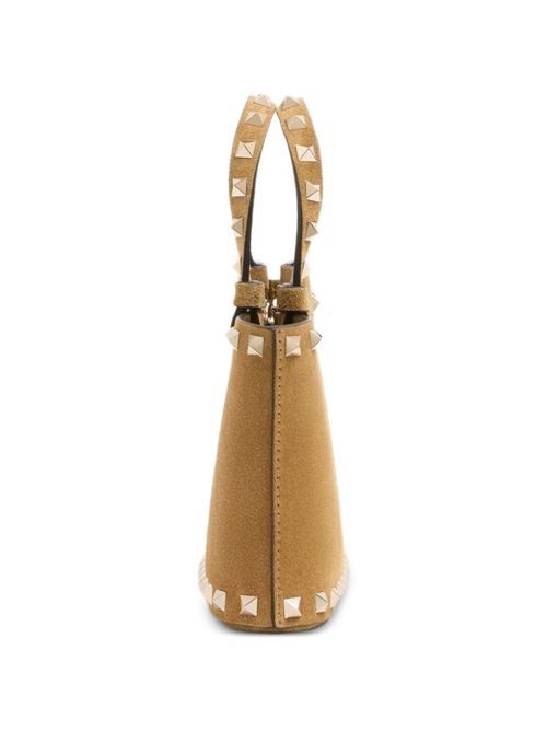 VALENTINO GARAVANI ロックスタッド スエード レザー ミニバッグ 送料無料 VALENTINO GARAVANI ロックスタッド スエード レザー ミニバッグ 送料無料