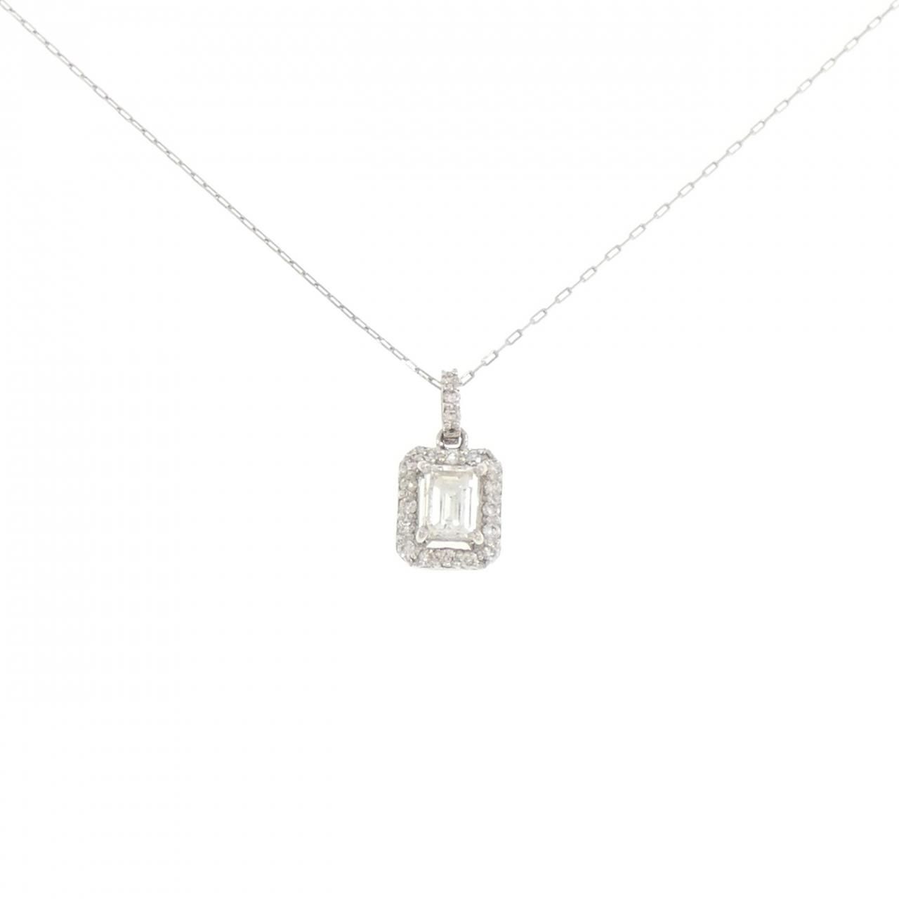【新品】PT900/PT850 ダイヤモンド ネックレス 0.210CT