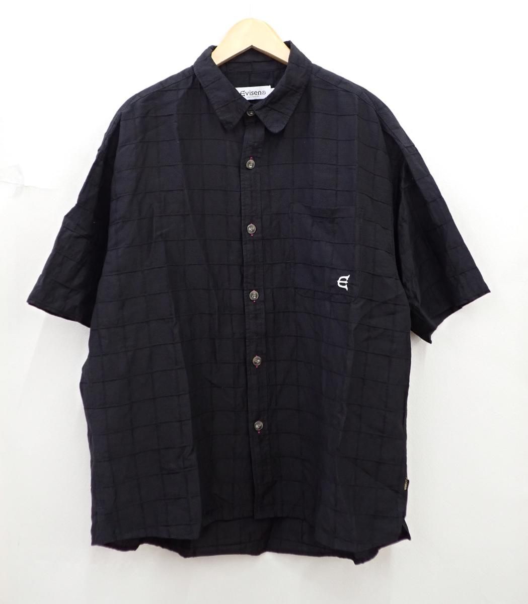 ★9458☆Evisen Skateboards エビセン WILLIAM SHIRT THE 8th 半袖シャツ 26SU_S03　美品　L