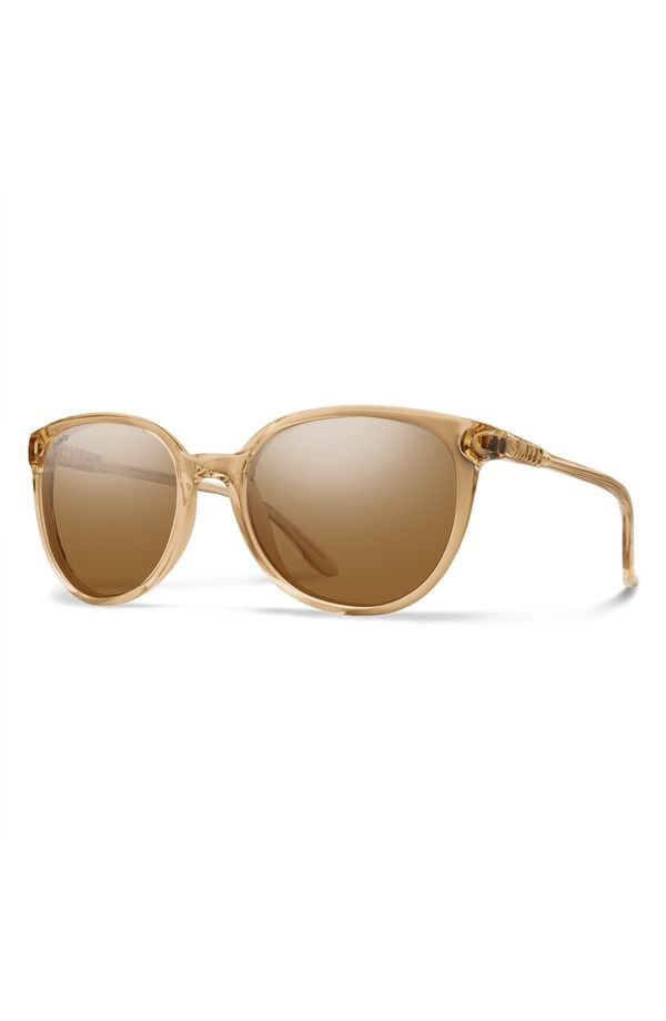 スミス レディース アクセサリー サングラス・アイウェア Smith Cheetah 54mm Polarized Round Sunglasses ROSEWOOD CRYSTAL BROWN ブラ 43,420円