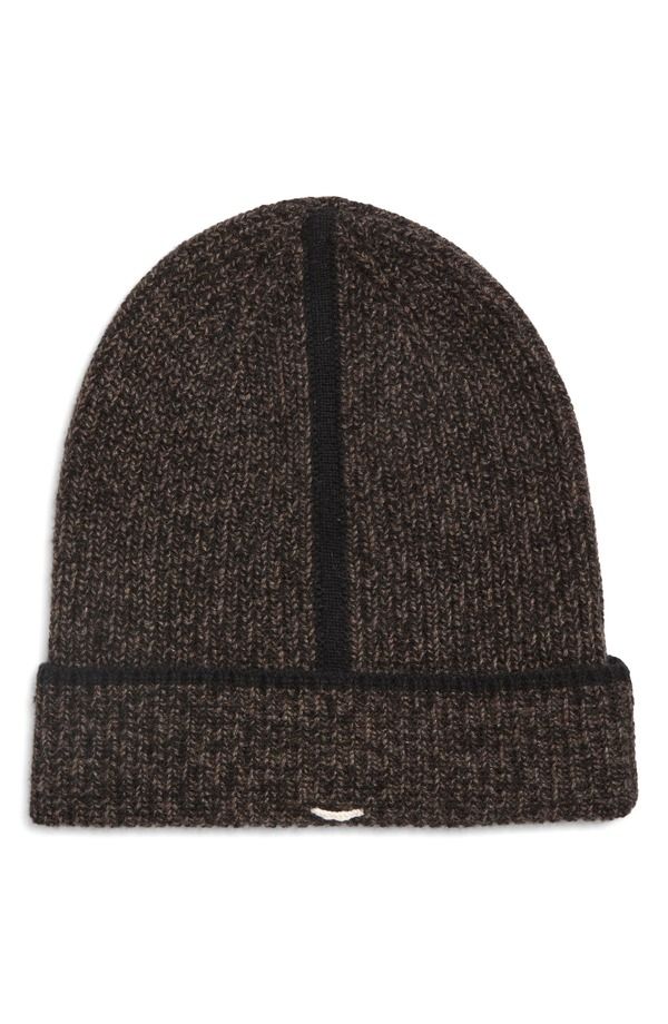 ラグアンドボーン メンズ アクセサリー 帽子 rag bone Jensen Cashmere Beanie BROWN MULTI ブラウン