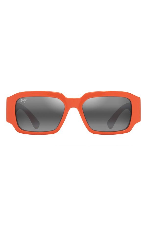 マウイジム レディース アクセサリー サングラス・アイウェア プラスサイズ Maui Jim Kupale 55mm Gradient PolarizedPlus2 Rectangular Sungl