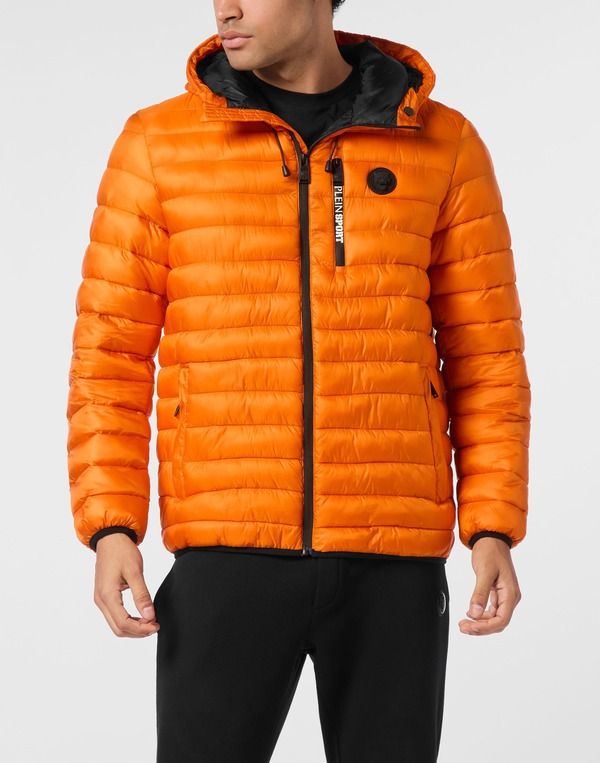 プレイン スポーツ メンズ アウター ジャケット・ブルゾン PLEIN SPORT Light Jacket Bollo Tiger Men orange オレンジ