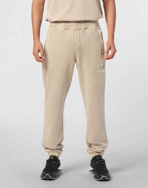 プレイン スポーツ メンズ ボトムス カジュアルパンツ PLEIN SPORT Jogging Pants Coldye Men beige ベージュ