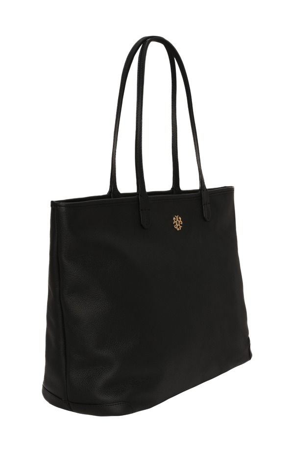 ゴルスキ レディース バッグ レザー GORSKI Leather Tote BLACK ブラック
