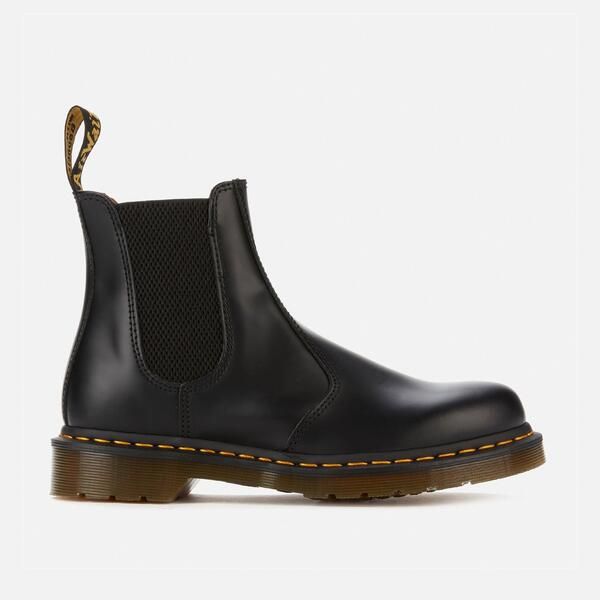 ドクターマーチン レディース シューズ ブーツ・レインブーツ チェルシーブーツ チェルシー レザー Dr Martens 2976 Smooth Leather Chelsea Boot Black