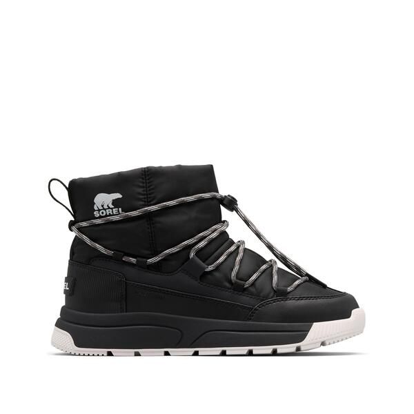 ソレル レディース シューズ ブーツ・レインブーツ Sorel Whitney Slip On Ld53 Black Sea Salt ブラック