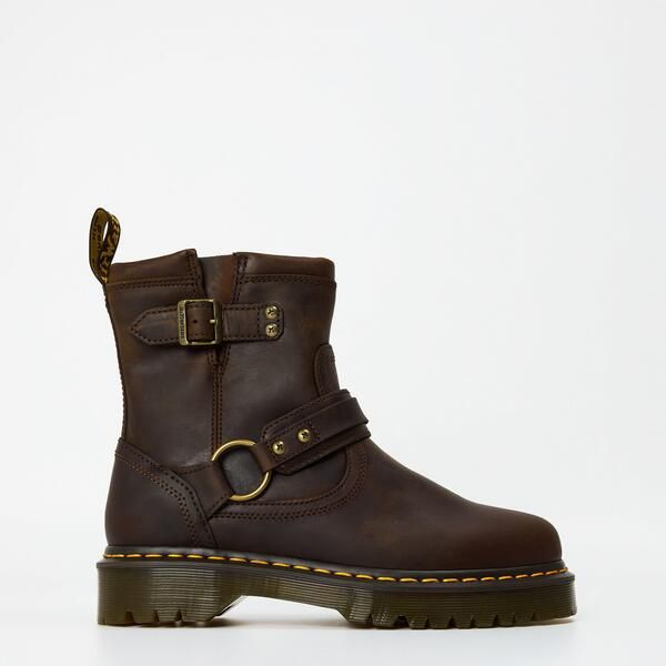 ドクターマーチン レディース シューズ ブーツ・レインブーツ アンクル Dr Martens Anistone Low Flat Ankle Boots Brown Crzy Hrse ブラウン