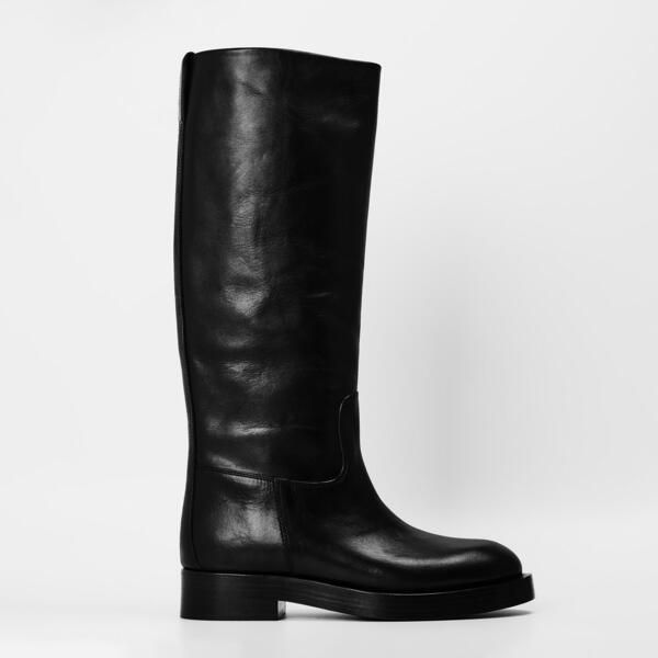 パリ テキサス レディース シューズ ブーツ・レインブーツ Paris Texas Womens Knee High Boots Black ブラック