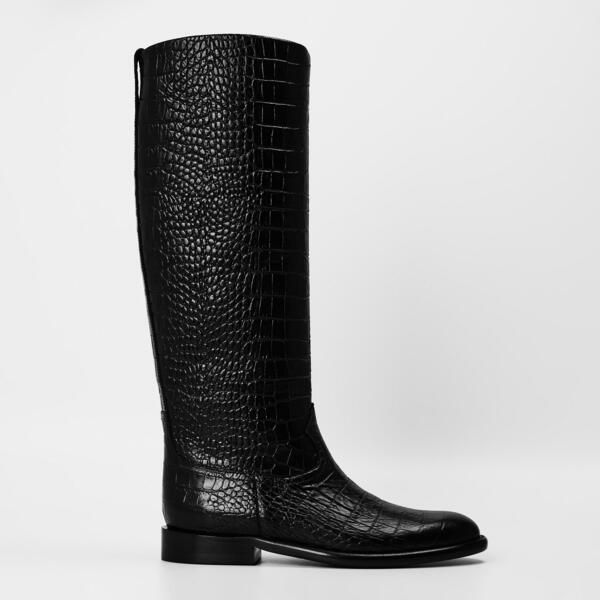 パリ テキサス レディース シューズ ブーツ・レインブーツ ヒール Paris Texas Womens Balanced Heel Knee High Boots Carbone 108,790円