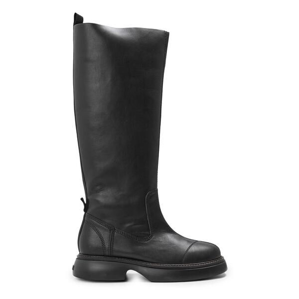 ガニー レディース シューズ ブーツ・レインブーツ Ganni Womens Tubular Knee High Boots Black ブラック
