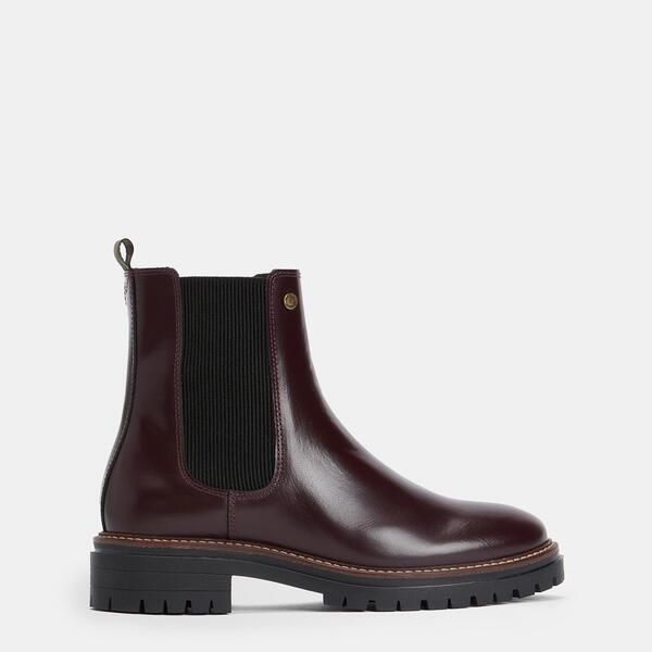バブアー レディース シューズ ブーツ・レインブーツ チェルシーブーツ チェルシー Barbour Marla Chelsea Boots Cherry Glace