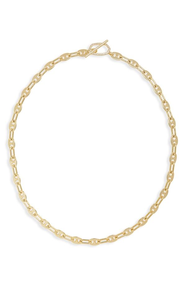 ケンドラスコット レディース アクセサリー ネックレス・チョーカー レース Kendra Scott Elisa Toggle Link Chainecklace GOLD WHITE CUBIC Z