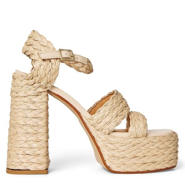 カスタ ニエール レディース シューズ サンダル プラットフォーム ヒール Castaner Womens Fresa Heeled Platform Sandal Crudo