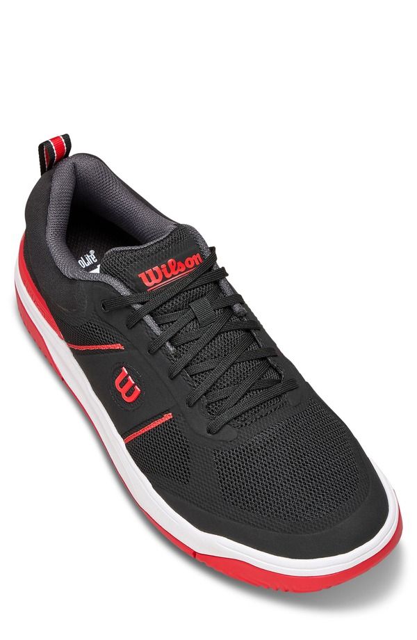 ウィルソン メンズ シューズ スニーカー WILSON Pickle Pro Pickleball Sneaker Men BLACKINFRA REDCLEAR WHITE ホワイト