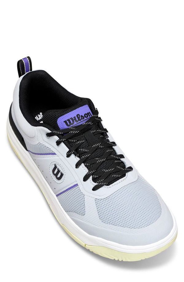 ウィルソン メンズ シューズ スニーカー WILSON Pickle Pro Pickleball Sneaker Men GRAY DAWNBLACKTENDER YELLOW ブラック