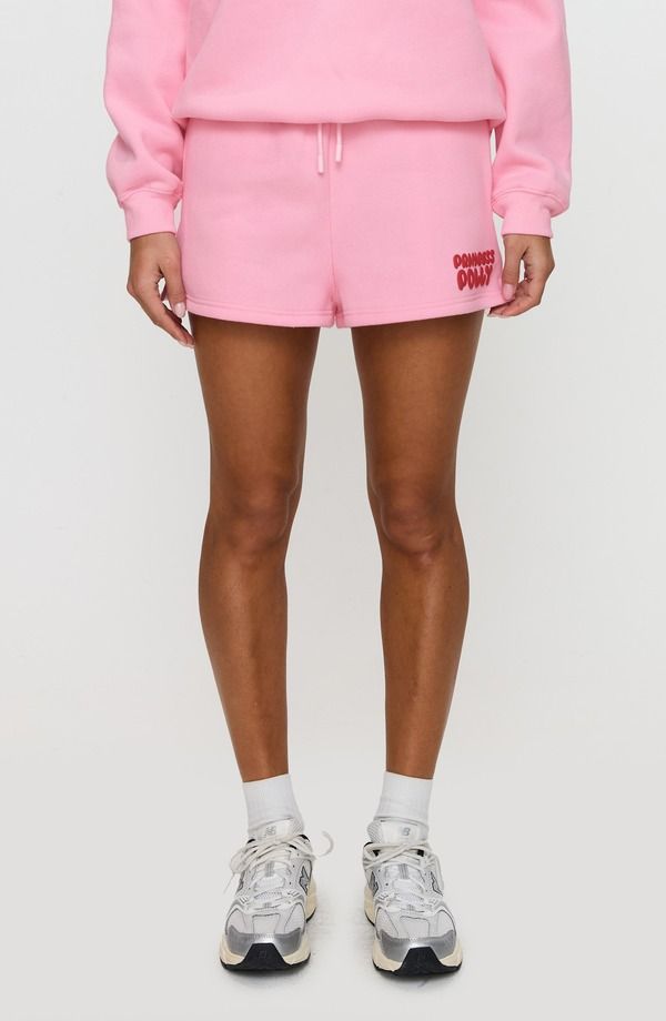 プリンセスポリー レディース ボトムス ハーフパンツ・ショーツ ショートパンツ コットン Princess Polly Cotton Blendrawstring Sweat Shorts PINK 9,706円
