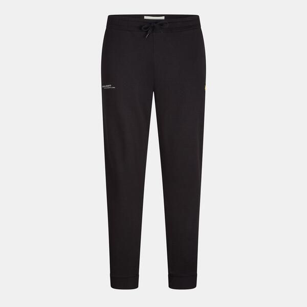 ライルアンドスコット メンズ ボトムス カジュアルパンツ ジョガーパンツ ロゴ フリース Lyle and Scott Mens Logo Closed Hem Fleece Joggers Jet