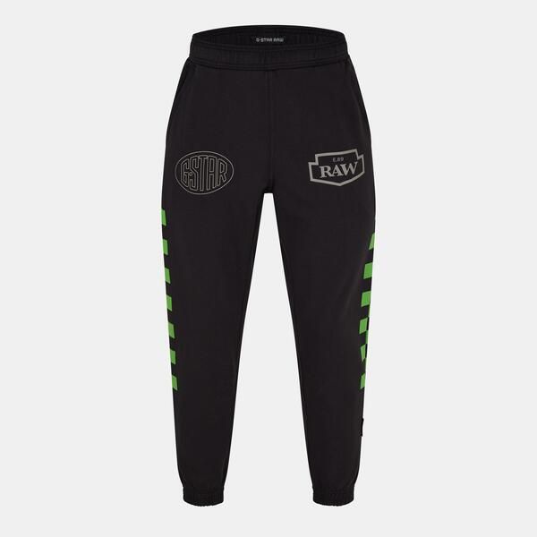 ジースター メンズ ボトムス カジュアルパンツ グラフィック G Star Moto Graphic Sweat Pants Dk Black ブラック