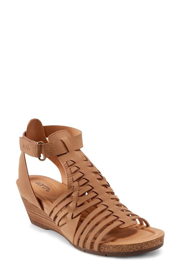 アース レディース シューズ ヒール サンダル Earthattie 3 Wedge Sandal Women MEDIUM BROWN ブラウン