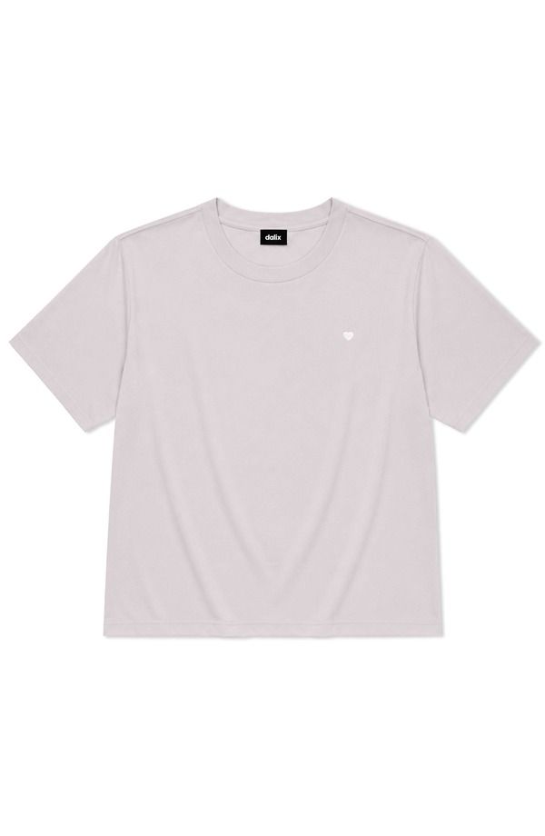 ダリックス レディース トップス シャツ ジャージー Dalix Lil Heart Relaxed Midweight Jersey Tee Orchid