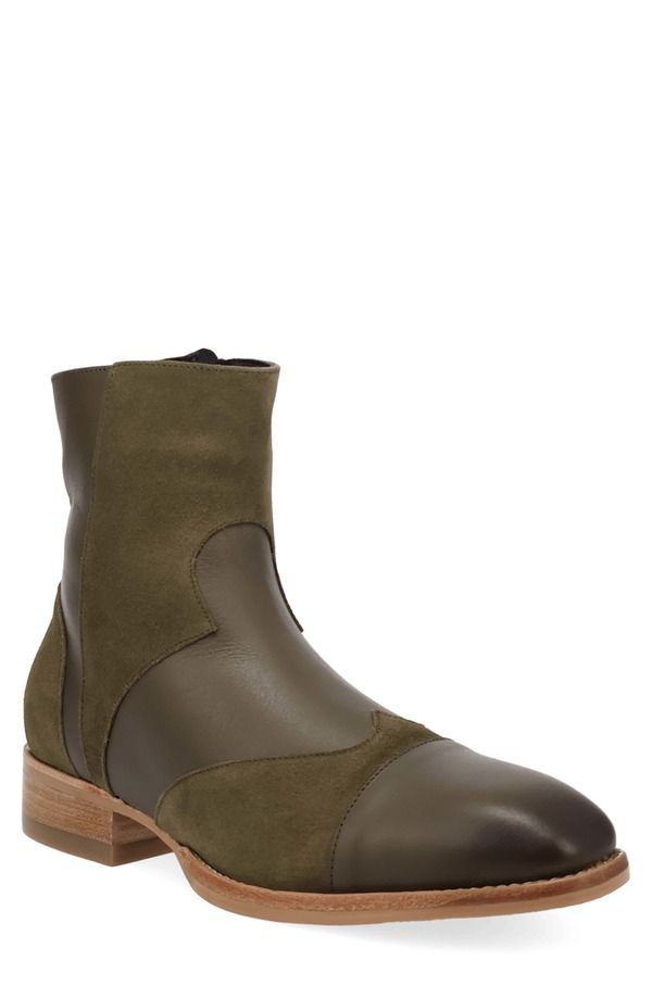 ディンゴ メンズ シューズ ブーツ・レインブーツ Dingo Barnsley Boot Men OLIVE オリーブ