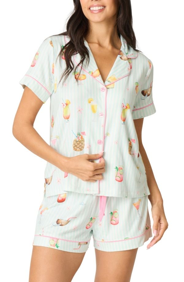 ピージェイサルベージ レディース アンダーウェア ナイトウェア PJ Salvage Its Five Somewhere Short Pajamas LIGHT AQUA アクア 25,404円