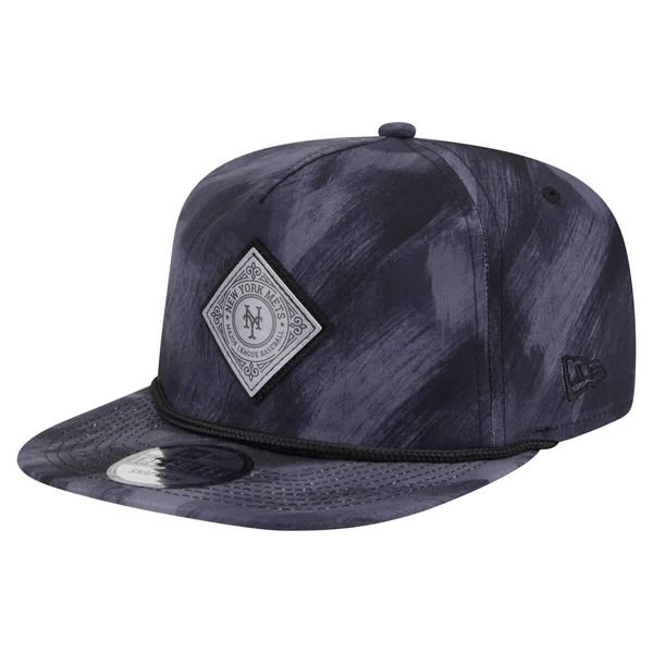 ニューエラ メンズ アクセサリー 帽子 プリント Mens New Era Navy New York Mets Printed Golfer Snapback Hat Navy ネイビー 11,235円