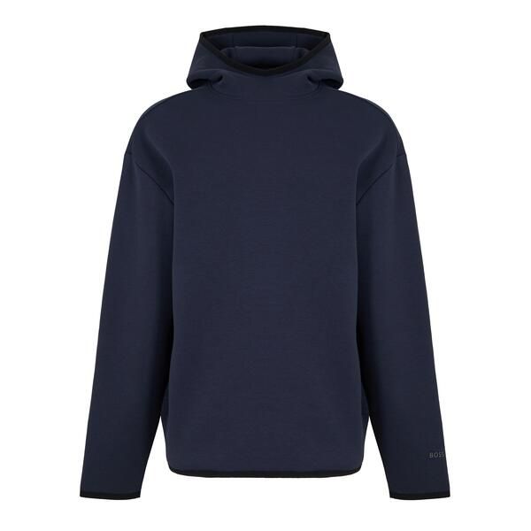 ボス メンズ トップス ポロシャツ Boss Sw Snug Hood 10276675 01 Polo Shirt Mens Dark Blue ブルー