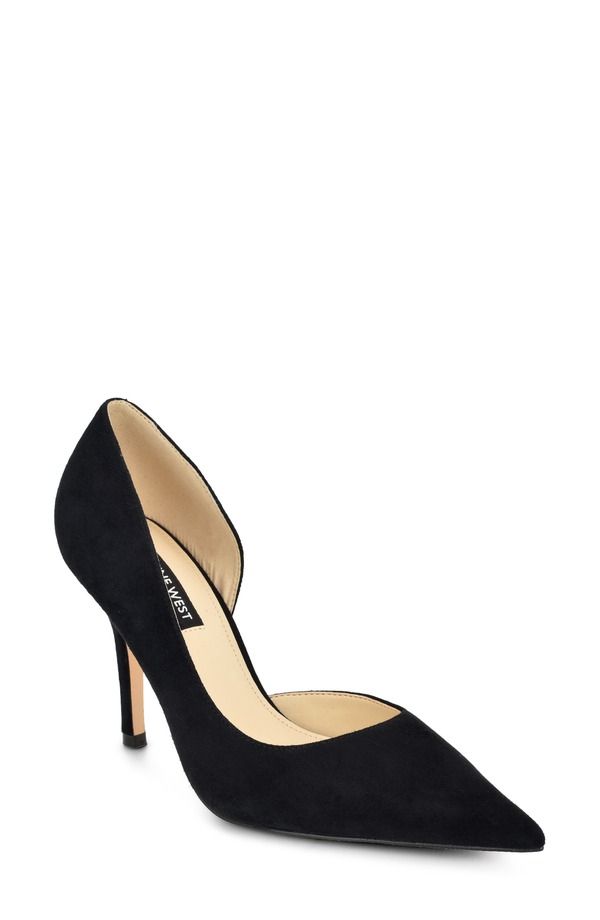 ナインウェスト レディース シューズ パンプス Nine West Grezza Pointed Toe Half dOrsay Pump BLK02 25,060円
