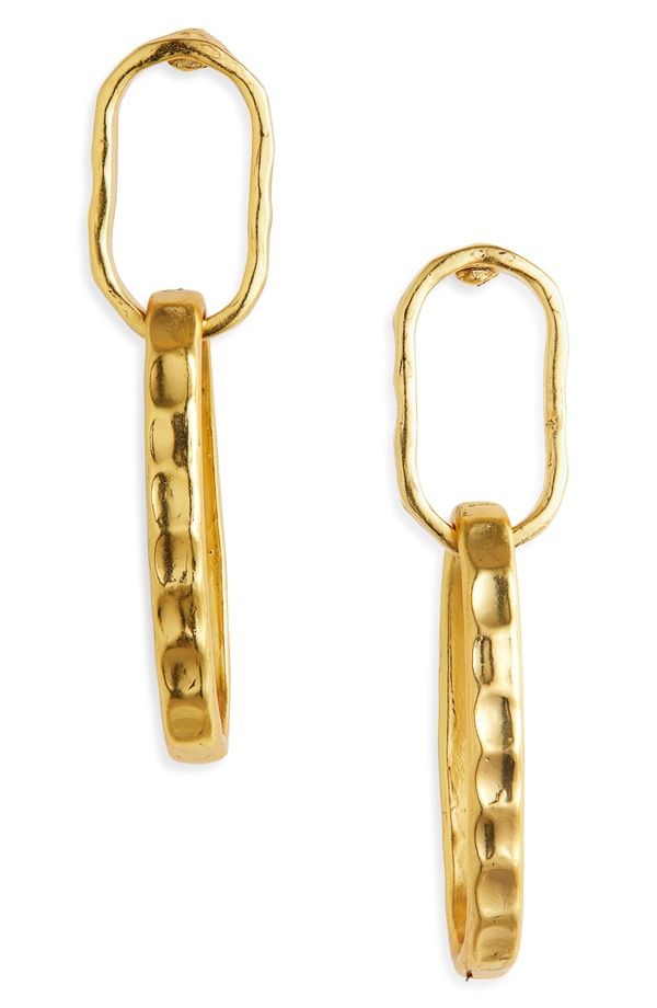 カリーンサルタン レディース アクセサリー ピアス・イヤリング Karine Sultan Ovalink Drop Earrings GOLD ゴールド