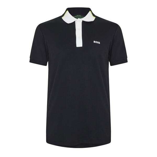 ボス メンズ トップス ポロシャツ Boss Mens Paddy 3 Short Sleeve Polo Shirt Black ブラック