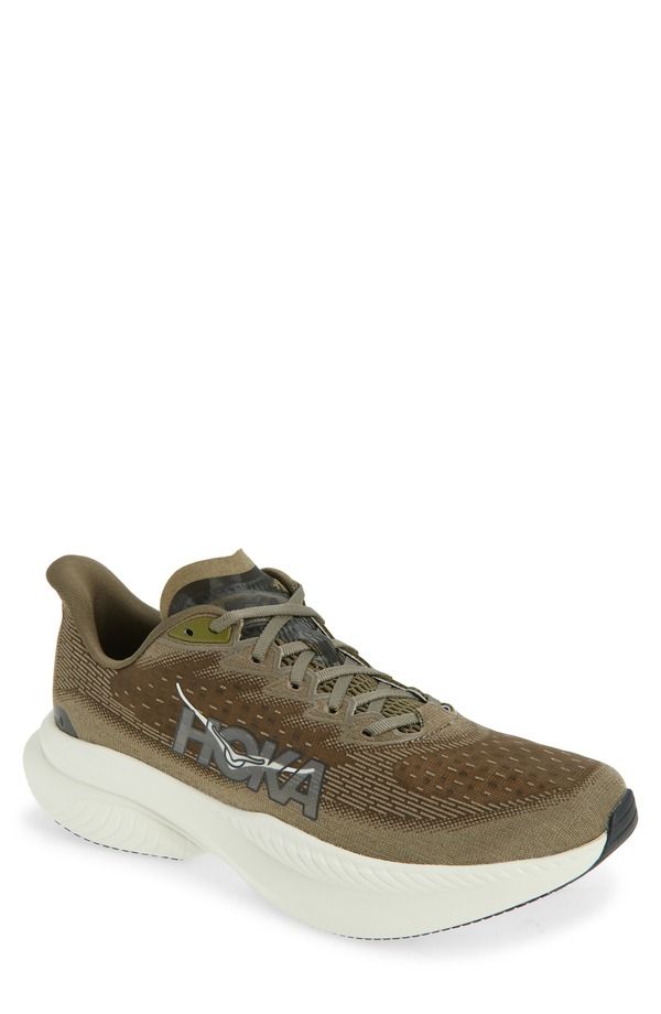ホカオネオネ メンズ シューズ スニーカー HOKA Mach 6 Running Shoe Men ANTIQUE OLIVE TRUFFLE SALT オリーブ 25,418円