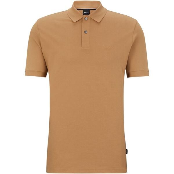 ボス メンズ トップス ポロシャツ 半袖 Boss Mens HBB PallashortSleeve Polo Shirt Medium Beige ベージュ