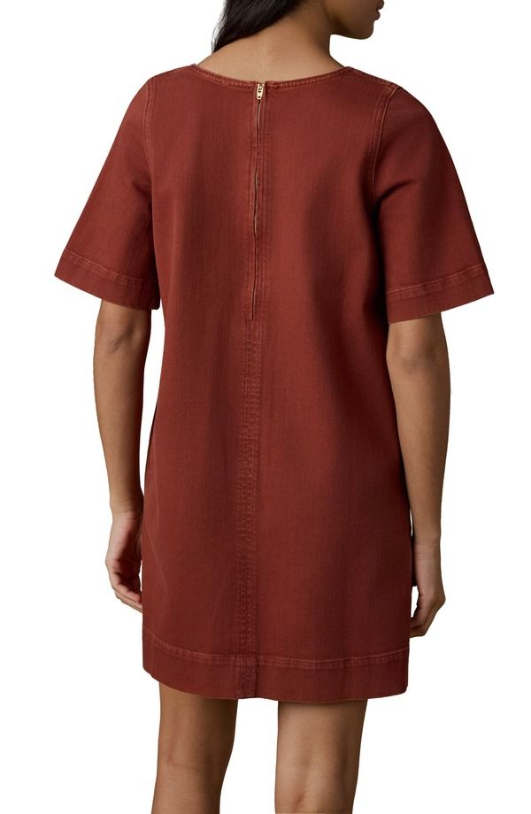 ファレティ レディース ボトムス デニムパンツ ミニワンピース ミニ Faherty Golden Coastretch DeniminidressMOKED PAPRIKA スモーク