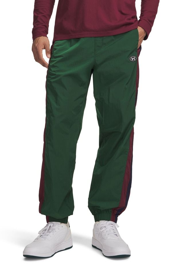 アンダーアーマー メンズ ボトムス カジュアルパンツ ジョガーパンツ Under Armour Icon Track Joggers FOREST GREEN NAVY WHITE ホワイト 25,060円