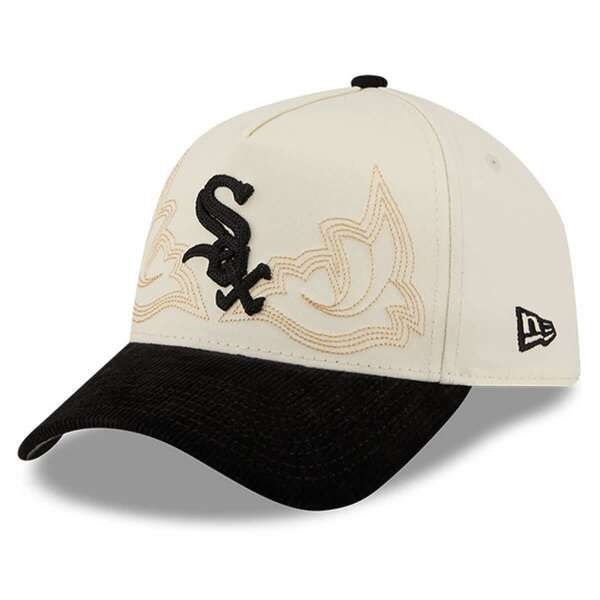ニューエラ メンズ アクセサリー 帽子 Mens New Era Stone Chicago White Sox Western Stitch 9FORTY AFrame Adjustable Hat