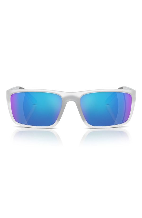 スクーデリア フェラーリ メンズ アクセサリー サングラス・アイウェア Scuderia Ferrari 59mmirro red Rectangular Sunglasses GREY グレー