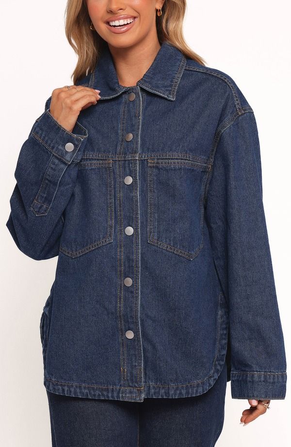 ペタルアンドパップ レディース ボトムス デニムパンツ Petal Pup Dedenim Shacket DENIM デニム 25,418円