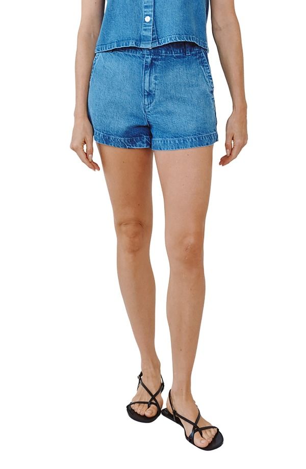 ベラダール レディース ボトムス デニムパンツ ショートパンツ Bella Dahl Elle Playa Denim ShortsPRING HORIZON WASH デニム