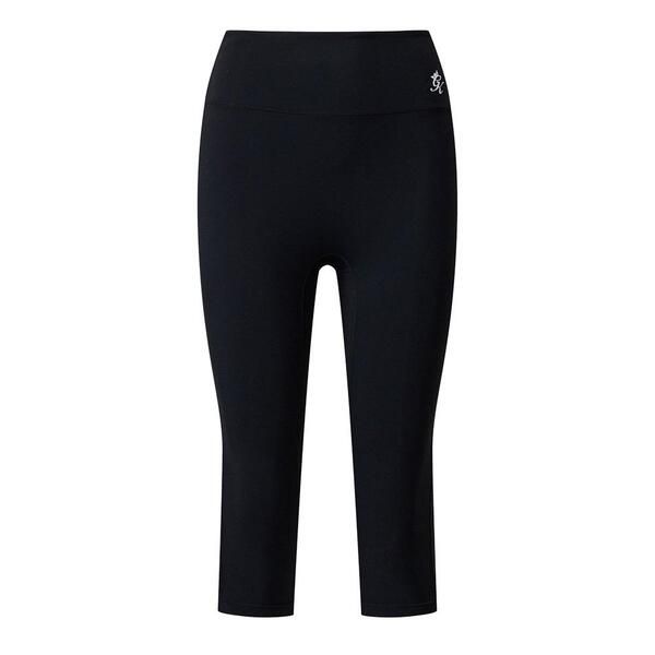 ジムキング レディース ボトムス レギンス キャップ Gym Kingym King 365 Capri Legging Black ブラック