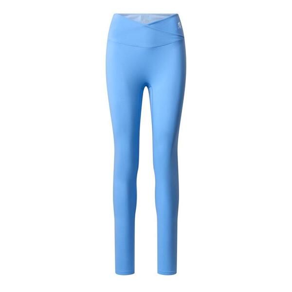 ジムキング レディース ボトムス レギンス コットン Gym Kingym King 365 Wrap Over Legging Blue Cotton Blue Cotton ブルー