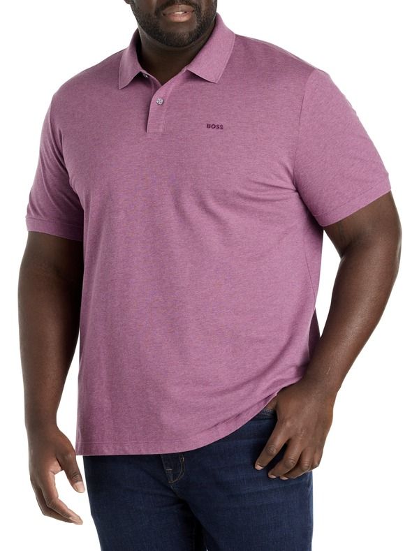 ボス メンズ トップス ポロシャツ トール BOSS Big Tall Pallas Polo Shirt Big Tall LT PASTEL PURPLE パープル