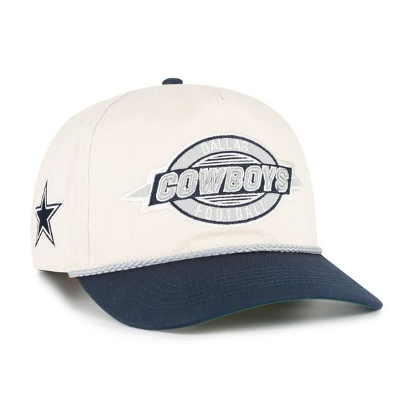 フォーティーセブン メンズ アクセサリー 帽子 Mens 47 NaturalNavy Dallas Cowboys Frame OutwoTone Hitch Adjustable Hat Natu