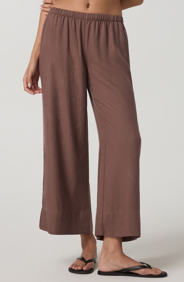 ビュオーリ レディース ボトムス レギンス ワイドレッグ パンツ Vuori Trestles Twill Everyday Wide Leg CropantsABLE