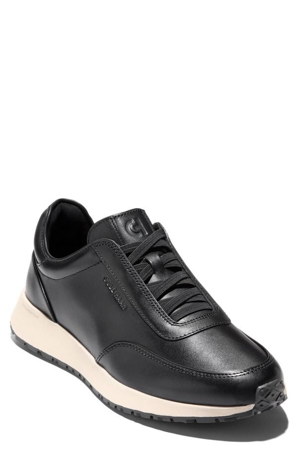 コールハーン メンズ シューズ スニーカー Cole Haan GrandPro Luxe Mile SlipOn Sneaker Men BLACK IVORY NICOTINE アイボリー