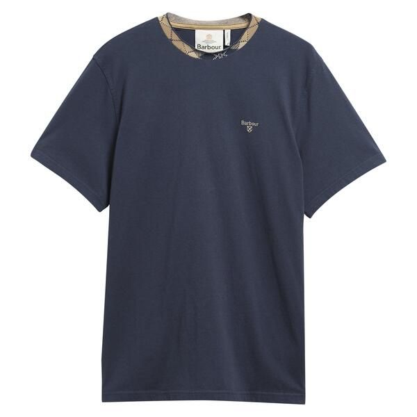 バブアー メンズ トップス Tシャツ Barbour BLi Stanford T Sn64 Navy NY91 ネイビー
